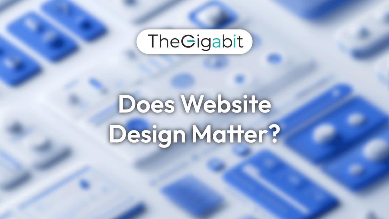 Does Web Design Matter?