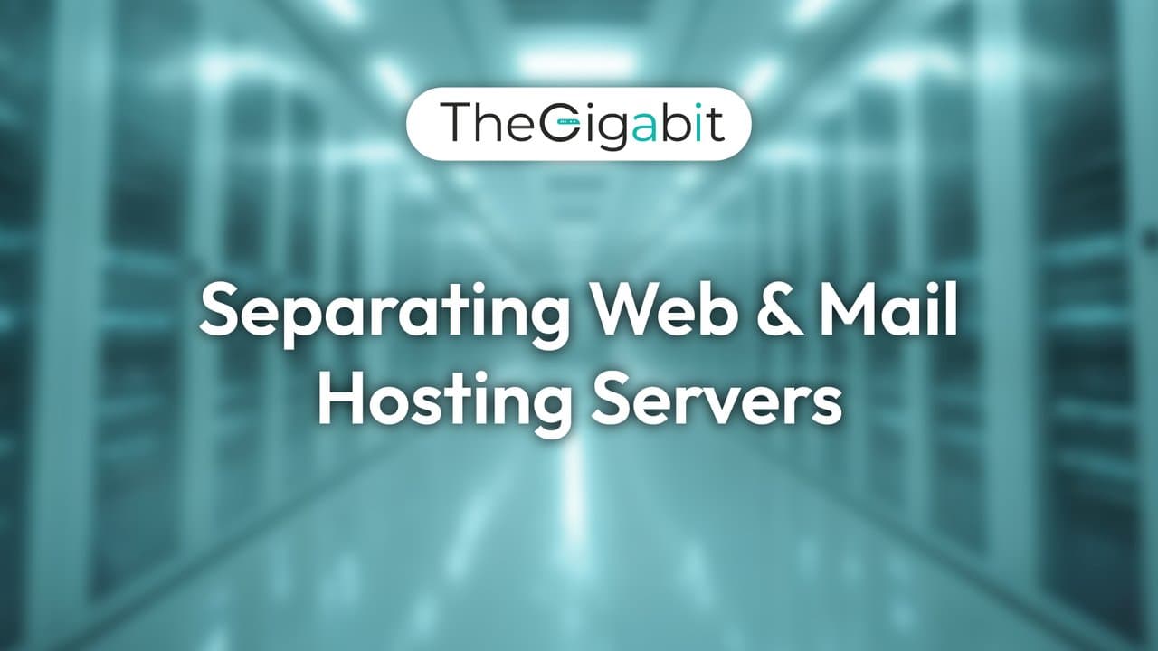 Separated Mail Web Server