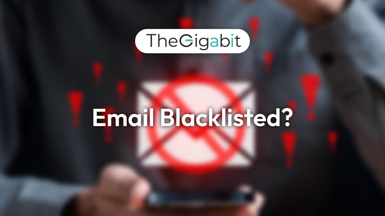 Email Blacklisted Header Email Blacklisted Header